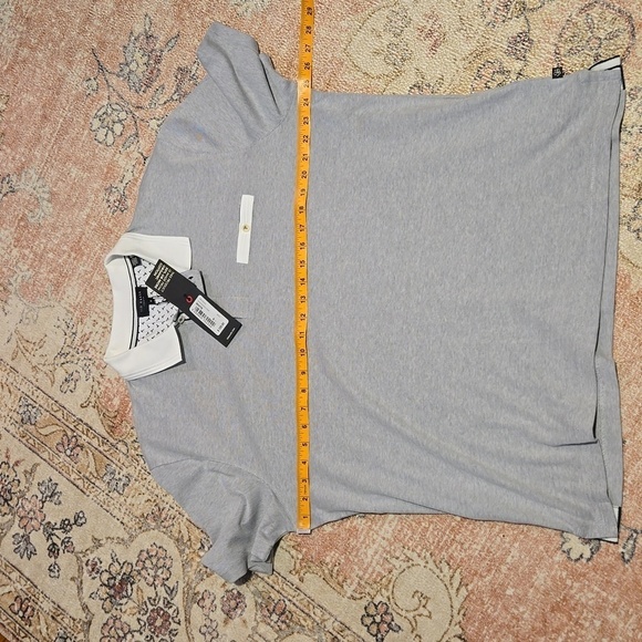 Ted Baker London Rancho Short Sleeve Polo Shirt -Ted Size 6 (US 44 or 2XL) - Picture 8 of 10